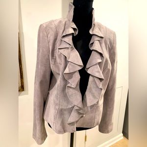 WHBM Suede Jacket